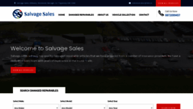 What Salvagesales.ie website looked like in 2021 (3 years ago)