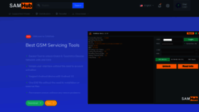 What Samhub.net website looked like in 2021 (3 years ago)