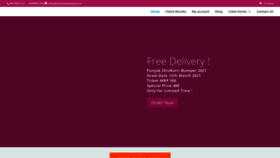 What Shashibalalottery.com website looked like in 2021 (3 years ago)