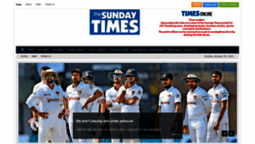 What Sundaytimes.lk website looked like in 2021 (3 years ago)