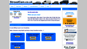 What Stroodcam.co.uk website looked like in 2021 (3 years ago)