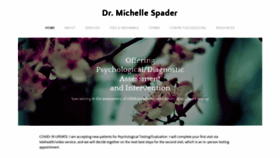 What Spaderpsychology.com website looked like in 2021 (3 years ago)