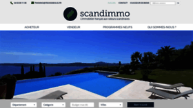 What Scandimmo.fr website looked like in 2021 (3 years ago)