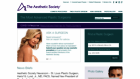 What Surgery.org website looked like in 2021 (3 years ago)
