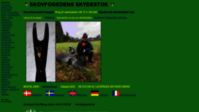What Skydestok.dk website looked like in 2021 (3 years ago)