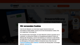 What Smartsteuer.de website looked like in 2021 (3 years ago)