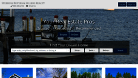 What Stebbinsrealty.com website looked like in 2021 (3 years ago)