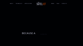 What Sateliot.space website looked like in 2021 (3 years ago)