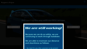 What Superchips.co.uk website looked like in 2021 (4 years ago)