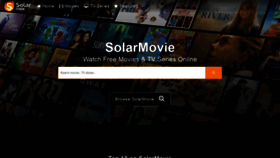 What Solarmovies.app website looked like in 2021 (3 years ago)