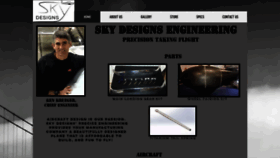 What Skydesigns.aero website looked like in 2021 (3 years ago)