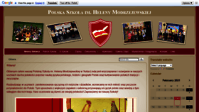 What Szkolapolska-oc.org website looked like in 2021 (3 years ago)