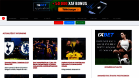What Sportpari.cm website looked like in 2021 (3 years ago)