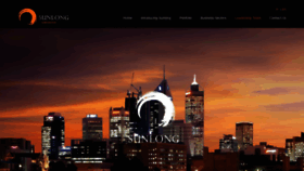 What Sunlongcorp.com.au website looked like in 2021 (3 years ago)