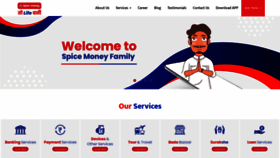 What Spicemoney.com website looked like in 2021 (3 years ago)