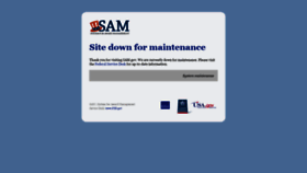 What Sam.gov website looked like in 2021 (3 years ago)