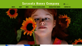 What Sarasotahoney.com website looked like in 2021 (3 years ago)
