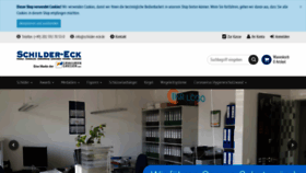 What Schilder-eck.de website looked like in 2021 (3 years ago)