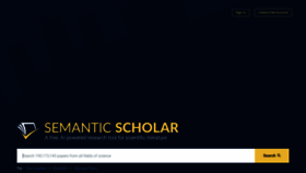 What Semanticscholar.org website looked like in 2021 (3 years ago)