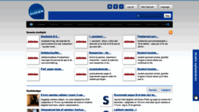What Studenterguiden.dk website looked like in 2021 (3 years ago)