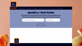 What Stockcheck.aldi.com.au website looked like in 2021 (3 years ago)