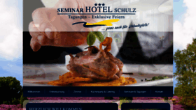 What Seminarhotel-schulz.de website looked like in 2021 (3 years ago)