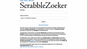 What Scrabblezoeker.nl website looked like in 2021 (3 years ago)