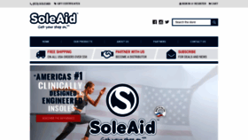 What Soleaidinsoles.com website looked like in 2021 (3 years ago)