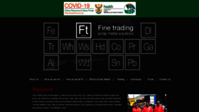What Scrapmetalsolutions.co.za website looked like in 2021 (3 years ago)