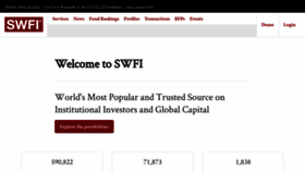What Swfinstitute.org website looked like in 2021 (3 years ago)