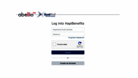 What Scotrail.hapibenefits.com website looked like in 2021 (3 years ago)