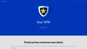 What Secure.starvpnapp.com website looked like in 2021 (3 years ago)