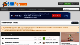 What Snbforums.com website looked like in 2021 (3 years ago)