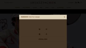 What Shiatzychen.com website looked like in 2021 (3 years ago)