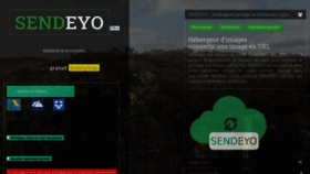 What Sendeyo.com website looked like in 2021 (3 years ago)