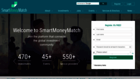 What Smartmoneymatch.com website looked like in 2021 (3 years ago)
