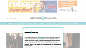 What Salamanca24horas.com website looked like in 2021 (5 years ago)