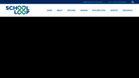 What Schoolloop.com website looked like in 2021 (3 years ago)