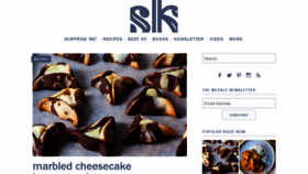 What Smittenkitchen.com website looked like in 2021 (3 years ago)