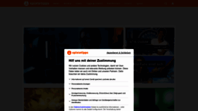 What Spieletipps.de website looked like in 2021 (3 years ago)