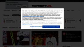 What Sport.pl website looked like in 2021 (3 years ago)
