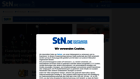 What Stuttgarter-nachrichten.de website looked like in 2021 (3 years ago)