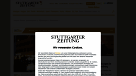 What Stuttgarter-zeitung.de website looked like in 2021 (3 years ago)