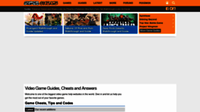 What Supercheats.com website looked like in 2021 (3 years ago)