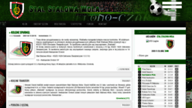 What Stalowka.pl website looked like in 2021 (3 years ago)
