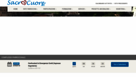 What Sacrocuoreboli.it website looked like in 2021 (3 years ago)