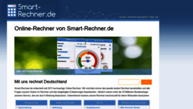 What Smart-rechner.de website looked like in 2021 (3 years ago)
