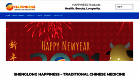 What Slhappiness.com website looked like in 2021 (3 years ago)