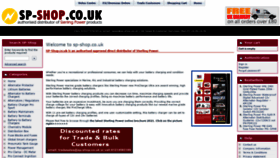 What Sp-shop.co.uk website looked like in 2021 (3 years ago)