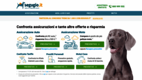 What Segugio.it website looked like in 2021 (5 years ago)
